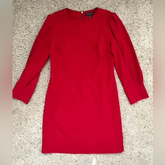 The Limited red shift dress exposed zipper perfect for Christmas - Picture 1 of 5